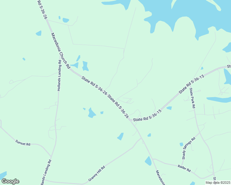 map of restaurants, bars, coffee shops, grocery stores, and more near 2484 Macedonia Church Road in Prosperity
