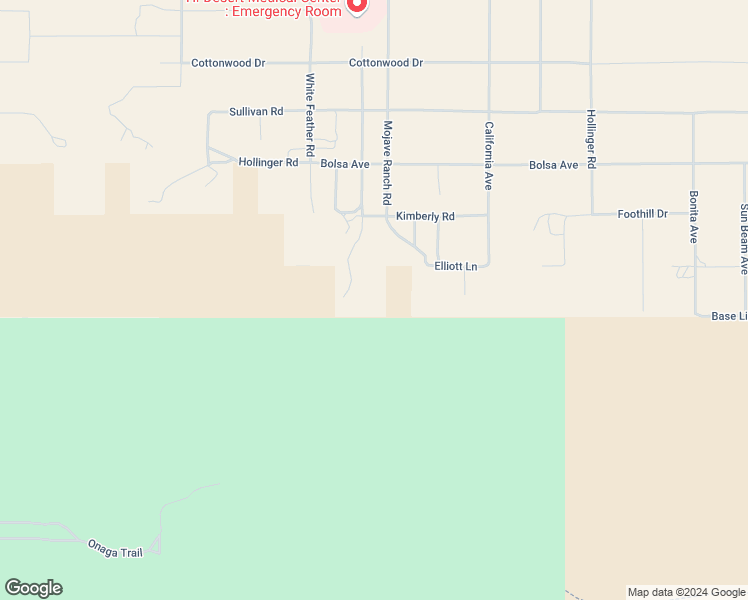 map of restaurants, bars, coffee shops, grocery stores, and more near Stoney Crest Drive in San Bernardino County