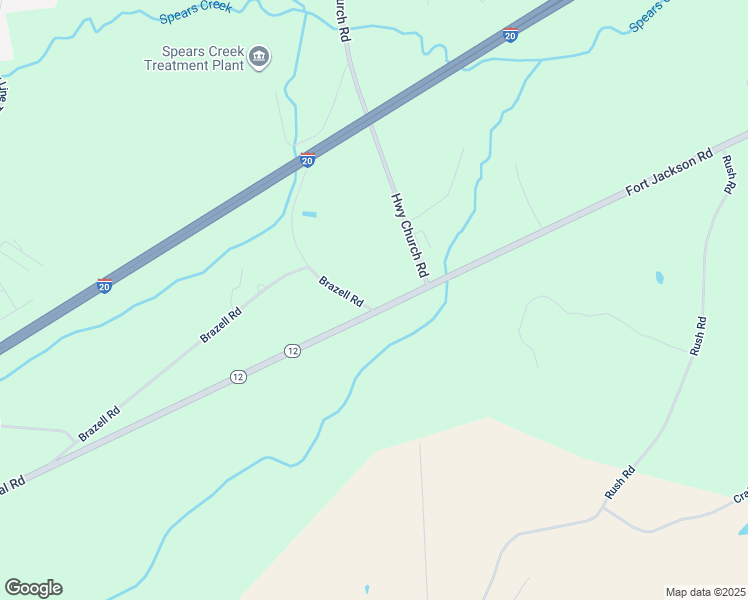 map of restaurants, bars, coffee shops, grocery stores, and more near 2684 Fort Jackson Road in Elgin