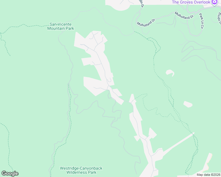 map of restaurants, bars, coffee shops, grocery stores, and more near 3900 Mandeville Canyon Road in Los Angeles