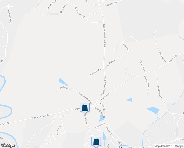 map of restaurants, bars, coffee shops, grocery stores, and more near 216 Royal Crest Drive in Braselton