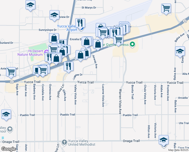 57475 Lupine Drive, Yucca Valley CA Walk Score