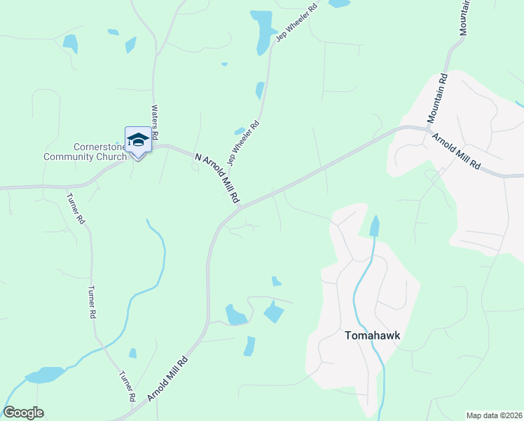 map of restaurants, bars, coffee shops, grocery stores, and more near 860 Arnold Mill Road in Woodstock