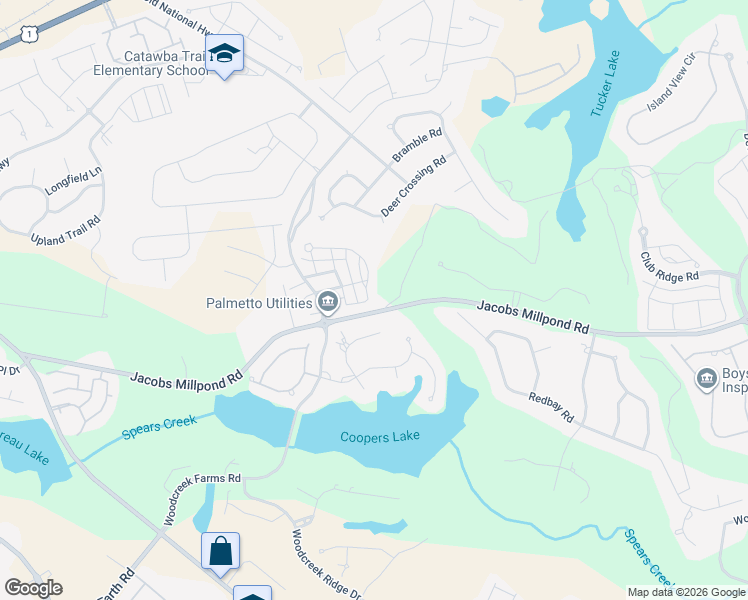map of restaurants, bars, coffee shops, grocery stores, and more near 271 Thacher Loop in Elgin