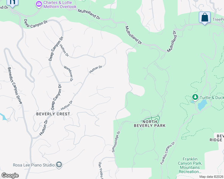 map of restaurants, bars, coffee shops, grocery stores, and more near 9606 Arby Drive in Beverly Hills