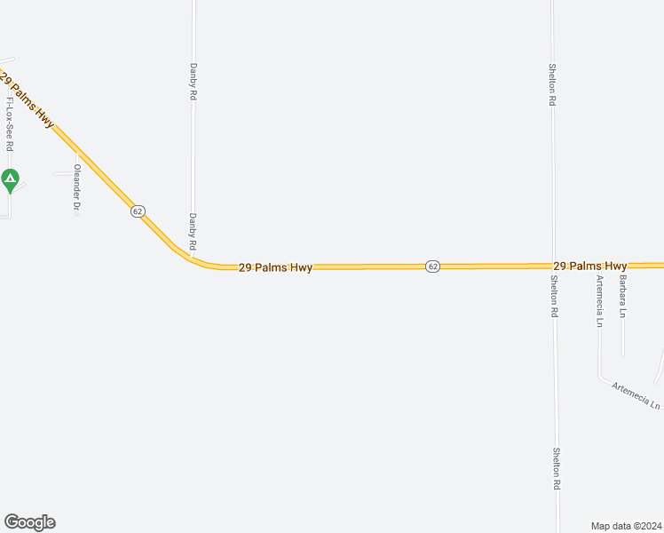 map of restaurants, bars, coffee shops, grocery stores, and more near 29 Palm Court in Twentynine Palms