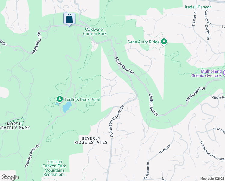 map of restaurants, bars, coffee shops, grocery stores, and more near 9555 Lime Orchard Road in Beverly Hills