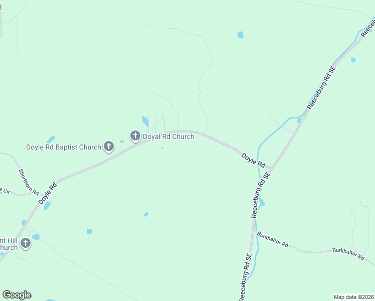 map of restaurants, bars, coffee shops, grocery stores, and more near 1402 Doyle Road in Cedartown