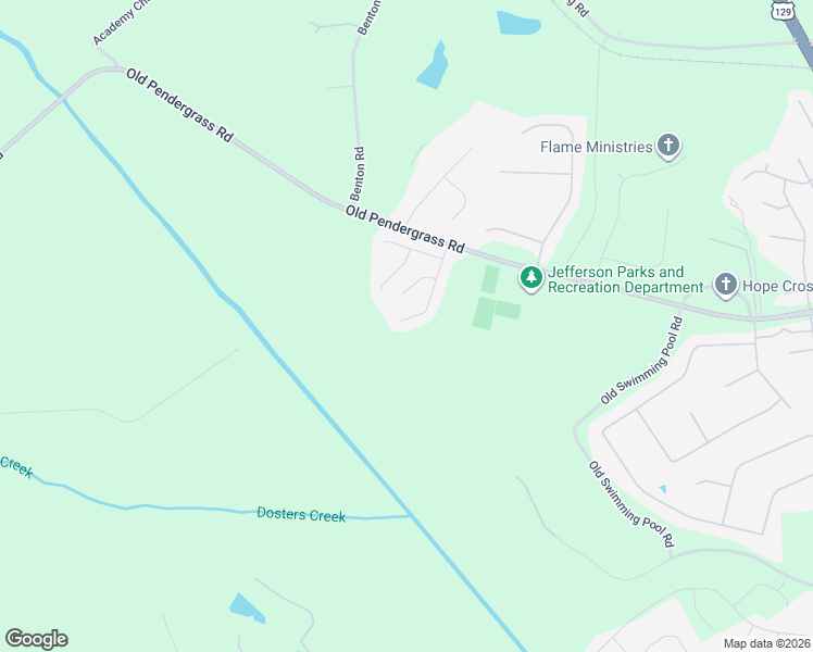 map of restaurants, bars, coffee shops, grocery stores, and more near 251 Porter Place in Jefferson