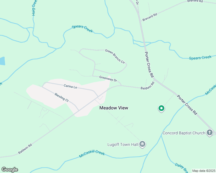 map of restaurants, bars, coffee shops, grocery stores, and more near 1508 Baldwin Road in Lugoff