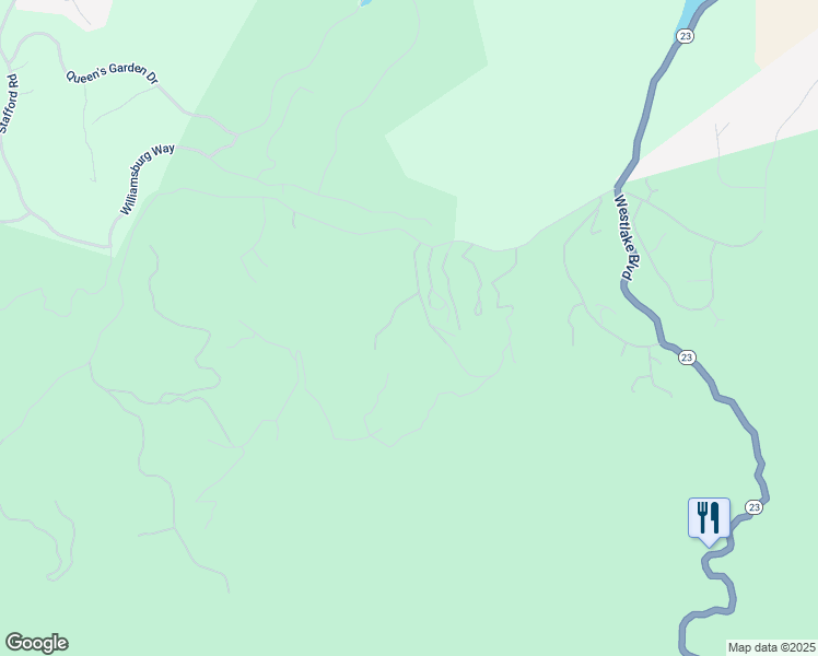 map of restaurants, bars, coffee shops, grocery stores, and more near 622 East Carlisle Road in Westlake Village