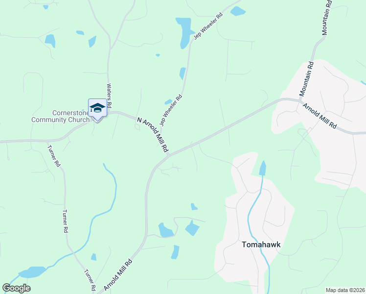 map of restaurants, bars, coffee shops, grocery stores, and more near 860 Arnold Mill Road in Woodstock