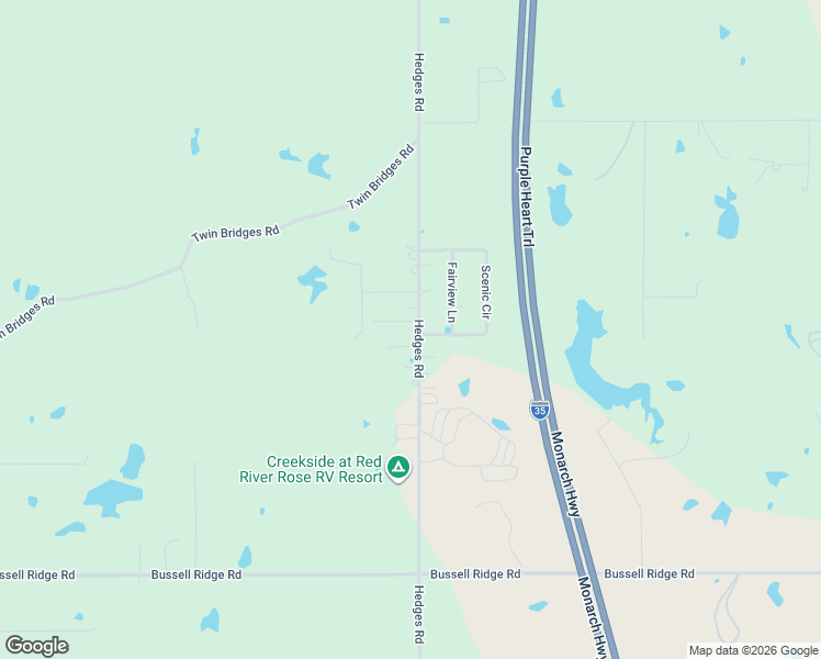 map of restaurants, bars, coffee shops, grocery stores, and more near 4396 Hedges Road Southwest in Ardmore