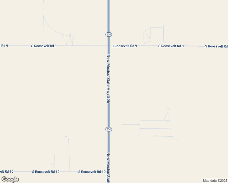 map of restaurants, bars, coffee shops, grocery stores, and more near 7853 State Highway 206 in Portales