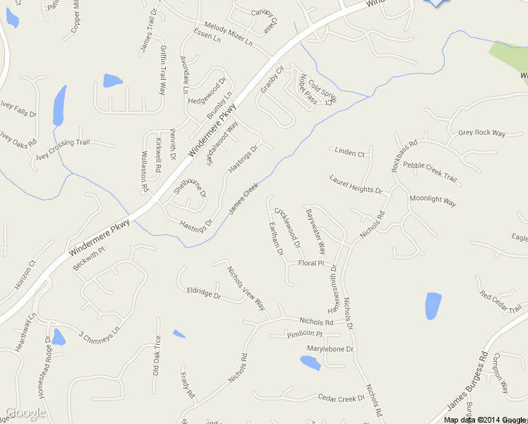map of restaurants, bars, coffee shops, grocery stores, and more near 805 Earlham Drive in Suwanee