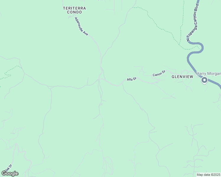 map of restaurants, bars, coffee shops, grocery stores, and more near 22252 Alta Drive in Topanga