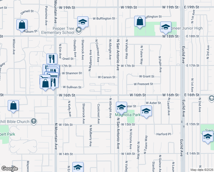 Walk Score Detail Map