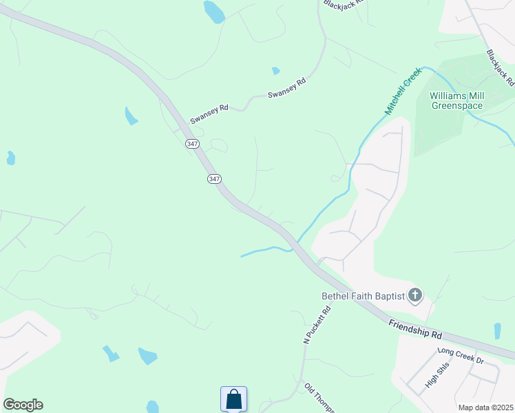 map of restaurants, bars, coffee shops, grocery stores, and more near 3532 Friendship Road in Buford