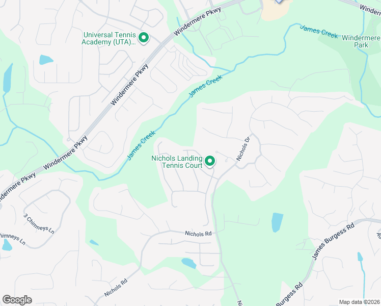 map of restaurants, bars, coffee shops, grocery stores, and more near 550 Bayswater Way in Suwanee