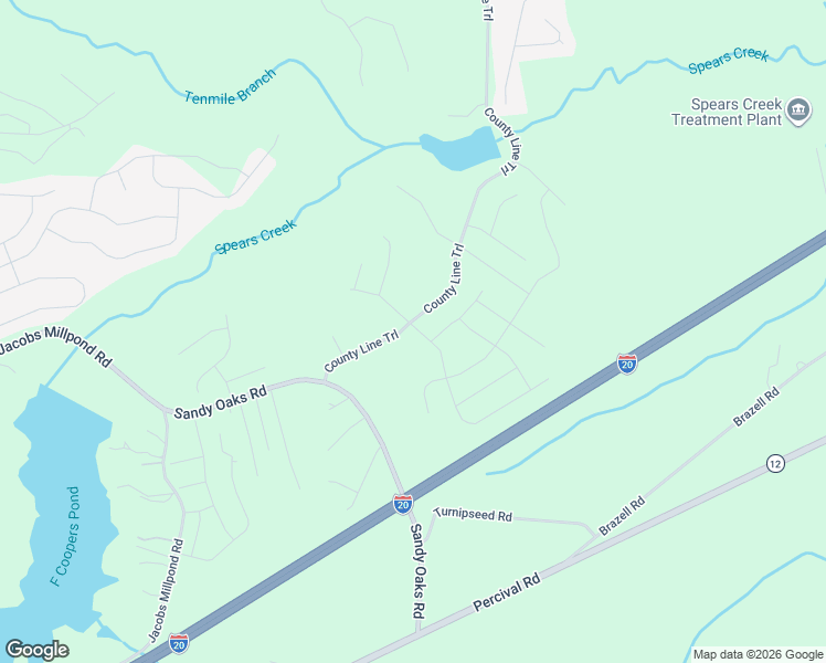 map of restaurants, bars, coffee shops, grocery stores, and more near County Line Road in Elgin