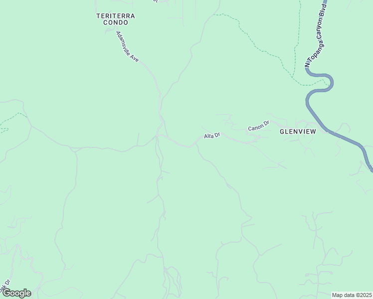 map of restaurants, bars, coffee shops, grocery stores, and more near 22252 Alta Drive in Los Angeles County