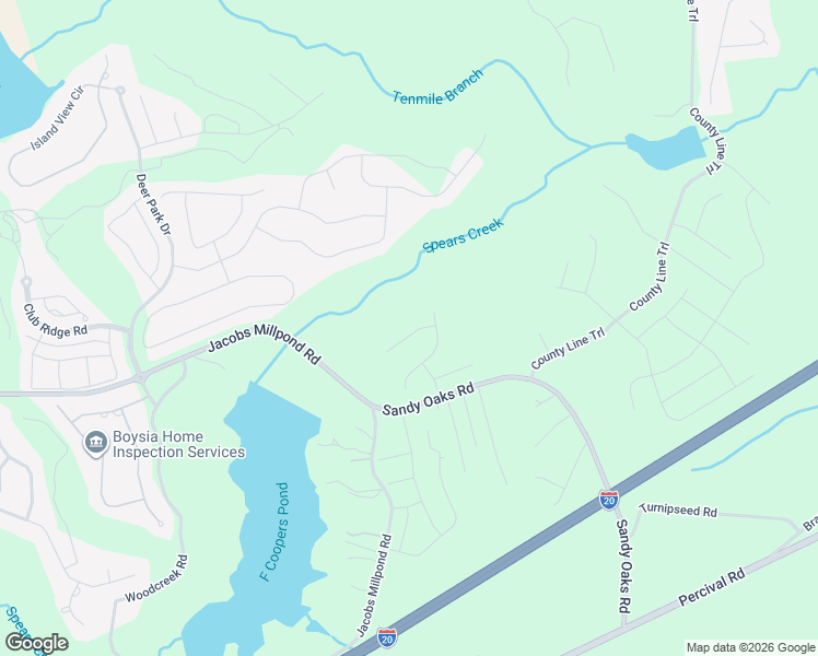 map of restaurants, bars, coffee shops, grocery stores, and more near Cool Breeze Lane in Elgin