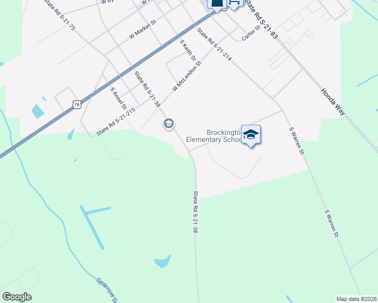 map of restaurants, bars, coffee shops, grocery stores, and more near 702 South Hill Street in Timmonsville