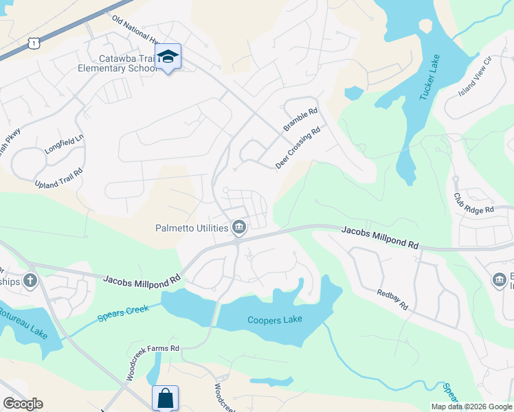 map of restaurants, bars, coffee shops, grocery stores, and more near 208 Thacher Loop in Elgin