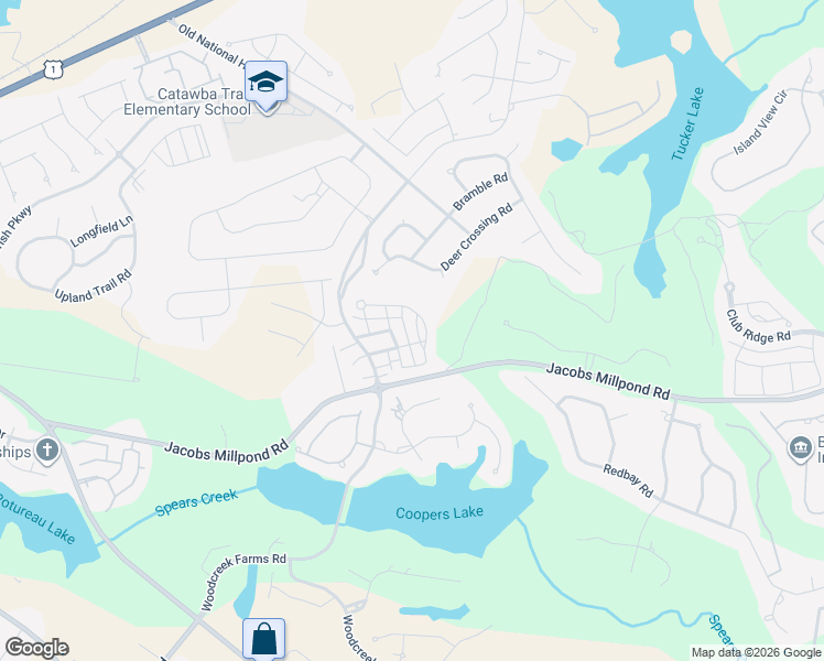 map of restaurants, bars, coffee shops, grocery stores, and more near 208 Thacher Loop in Elgin