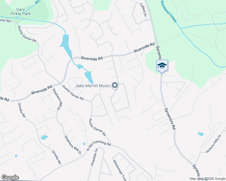 map of restaurants, bars, coffee shops, grocery stores, and more near 5640 Princeton Oaks Drive in Sugar Hill