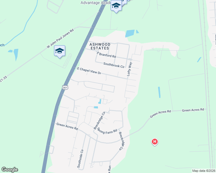 map of restaurants, bars, coffee shops, grocery stores, and more near 313 Rosemount Drive in Florence