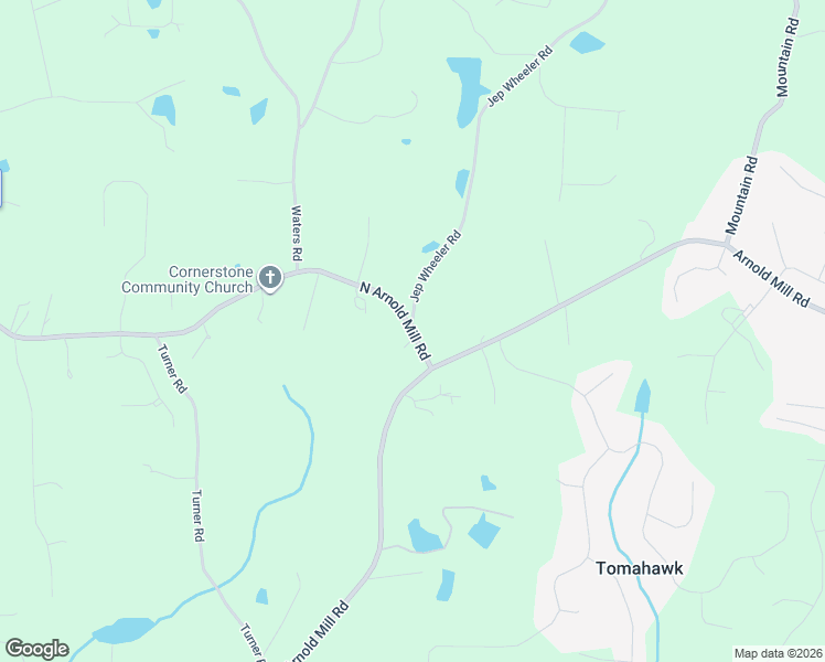map of restaurants, bars, coffee shops, grocery stores, and more near 4245 North Arnold Mill Road in Woodstock