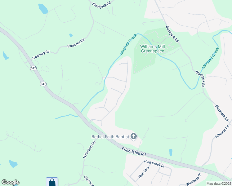 map of restaurants, bars, coffee shops, grocery stores, and more near 3511 Autumn Farm Terrace in Buford