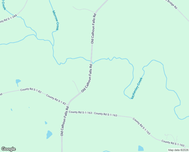 map of restaurants, bars, coffee shops, grocery stores, and more near 5295 Old Calhoun Falls Road in Calhoun Falls