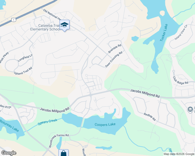 map of restaurants, bars, coffee shops, grocery stores, and more near 208 Thacher Loop in Elgin