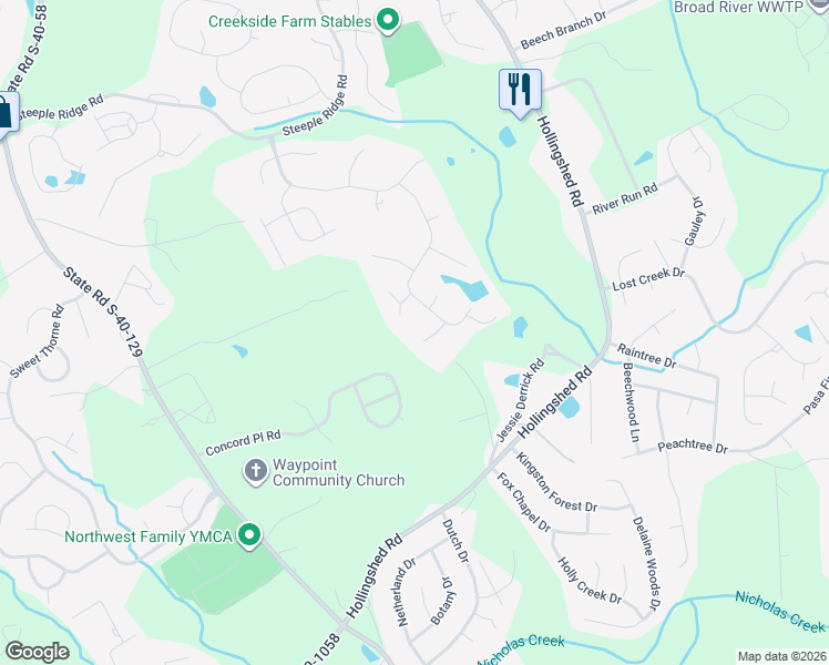 map of restaurants, bars, coffee shops, grocery stores, and more near 88 Cannonade Court in Irmo