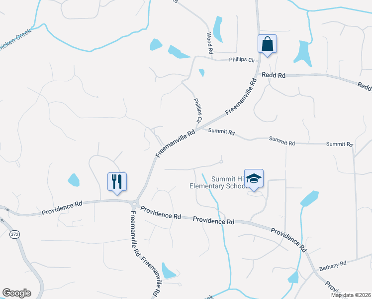 map of restaurants, bars, coffee shops, grocery stores, and more near 14025 Freemanville Road in Alpharetta