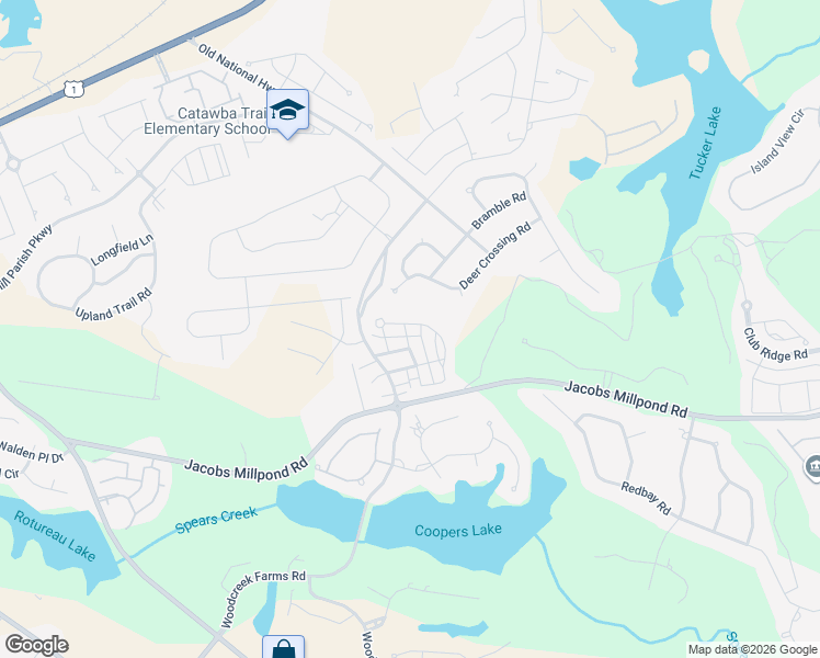 map of restaurants, bars, coffee shops, grocery stores, and more near 208 Thacher Loop in Elgin