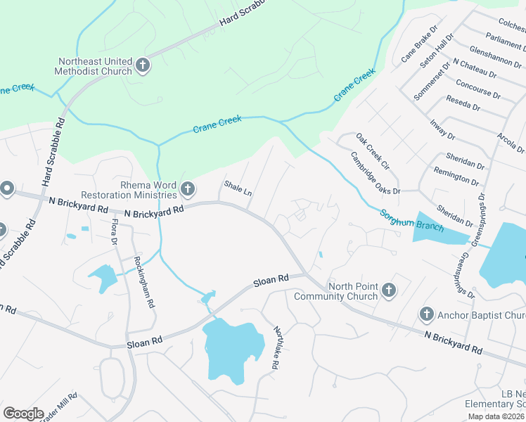map of restaurants, bars, coffee shops, grocery stores, and more near 105 Peaceful Lane in Columbia