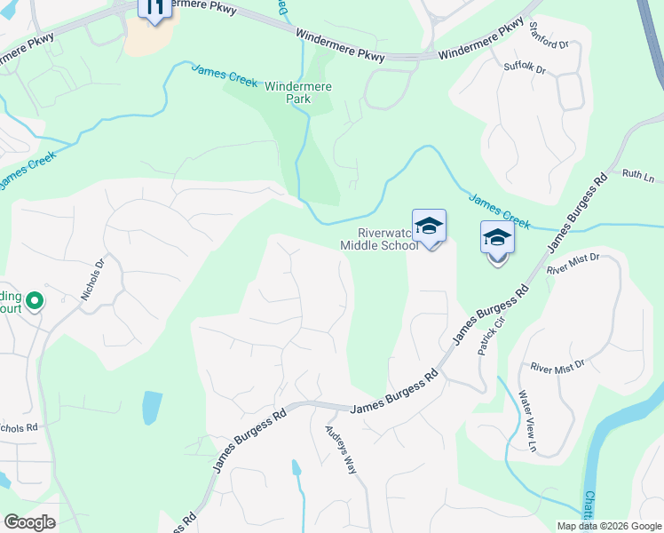 map of restaurants, bars, coffee shops, grocery stores, and more near 1715 Sugar Ridge Drive in Suwanee