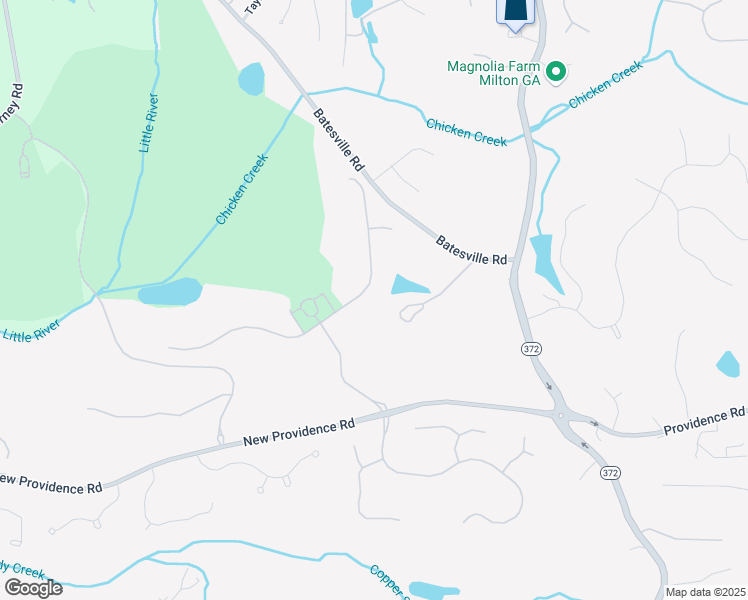 map of restaurants, bars, coffee shops, grocery stores, and more near 365 Tournament Players Drive in Milton