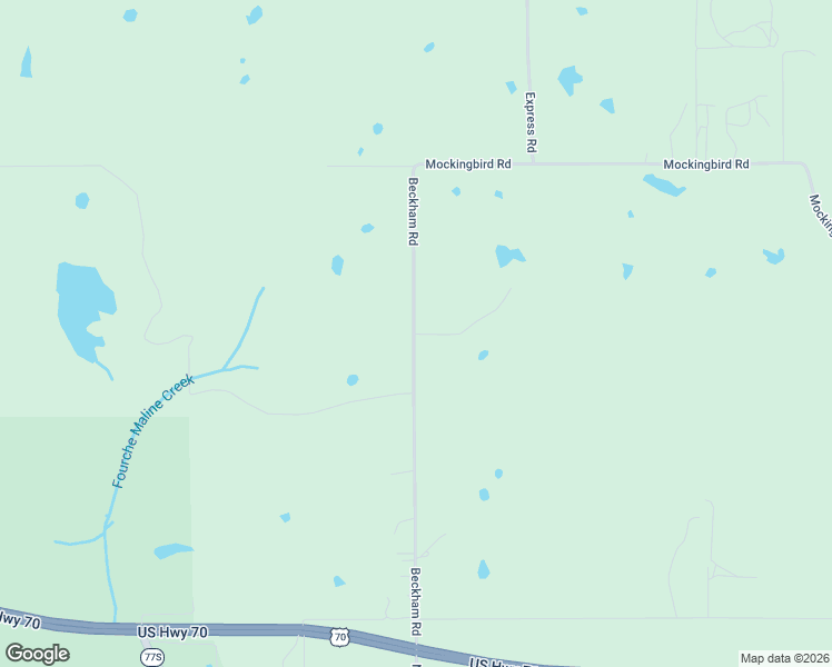 map of restaurants, bars, coffee shops, grocery stores, and more near Beckham Road in Ardmore