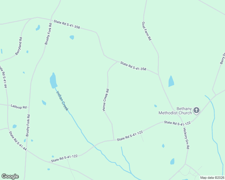 map of restaurants, bars, coffee shops, grocery stores, and more near 184 Horse Creek Road in Saluda