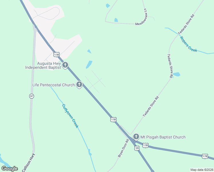 map of restaurants, bars, coffee shops, grocery stores, and more near 3922 Harless Street in Greenwood