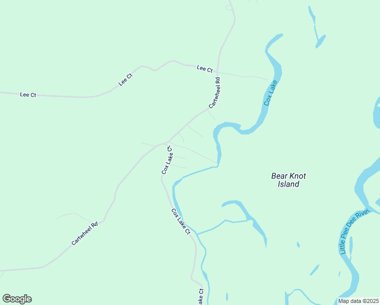 map of restaurants, bars, coffee shops, grocery stores, and more near 6208 Cox Lake Road in Mullins