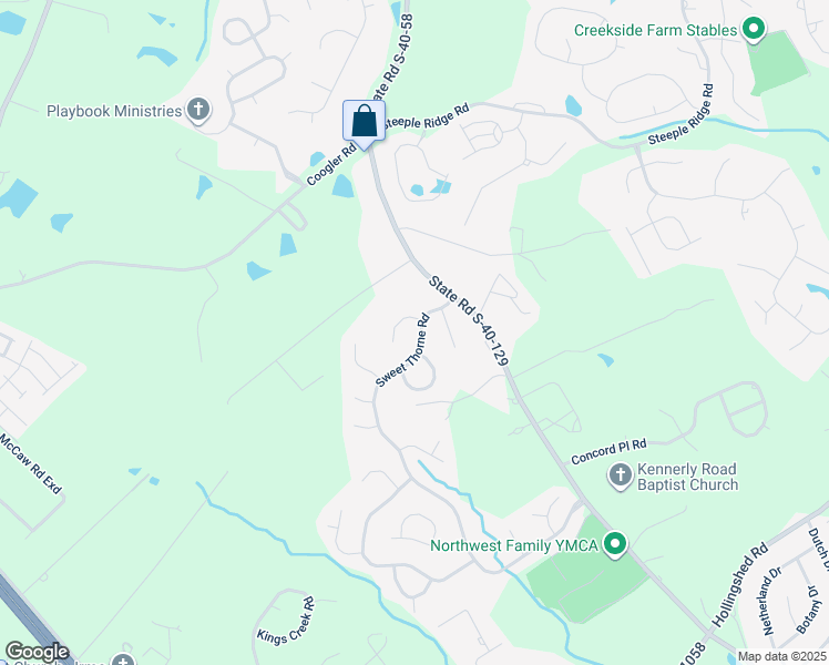 map of restaurants, bars, coffee shops, grocery stores, and more near 807 Sweet Thorne Road in Irmo