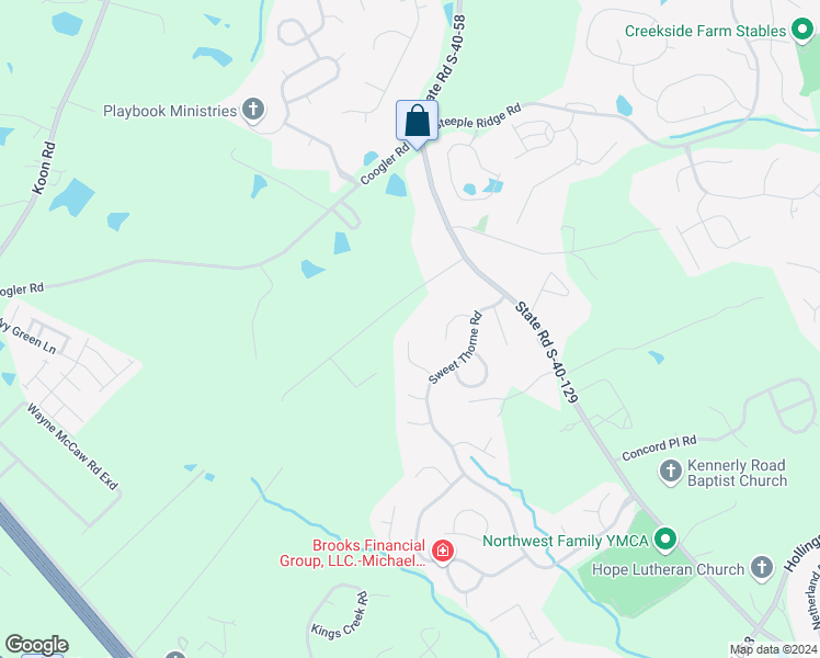 map of restaurants, bars, coffee shops, grocery stores, and more near 20 Gidding Court in Irmo
