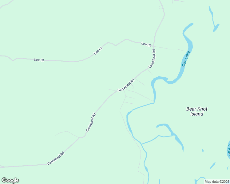 map of restaurants, bars, coffee shops, grocery stores, and more near Cartwheel Road in Mullins