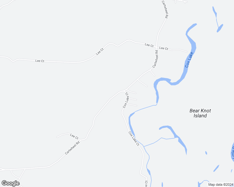 map of restaurants, bars, coffee shops, grocery stores, and more near Cartwheel Road in Mullins