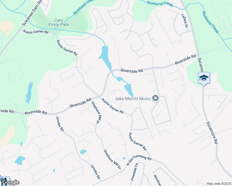 map of restaurants, bars, coffee shops, grocery stores, and more near 5751 Green Arbor Way in Sugar Hill
